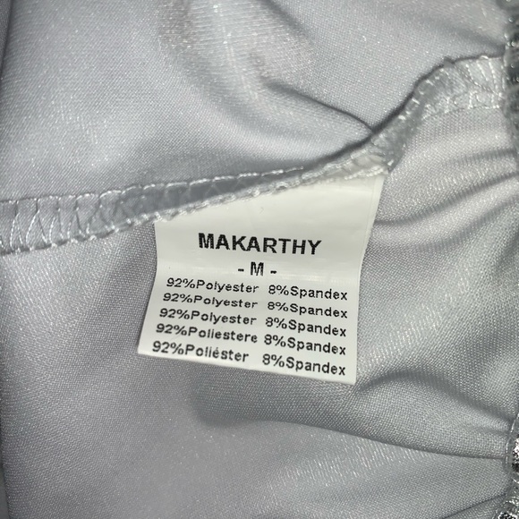 Silver Shorts with Pocketz - Picture 3 of 3